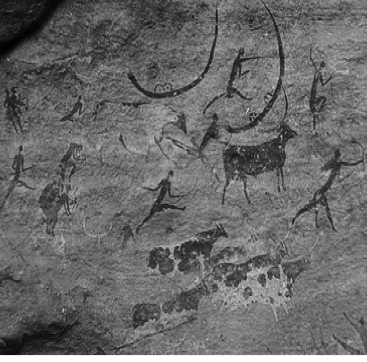 peinture rupestre préhistorique